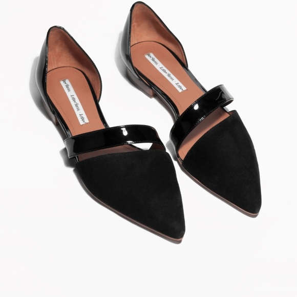 & Other Stories Shoes - & Other Stories Pointy Leather Flats 6
